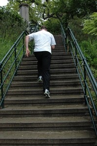 Stair climbing workout