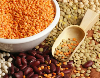 Beans and lentils