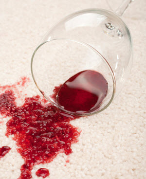 Wine stain