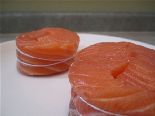 Salmon medallions