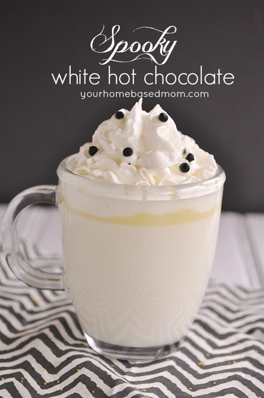 Spooky White Hot Chocolate